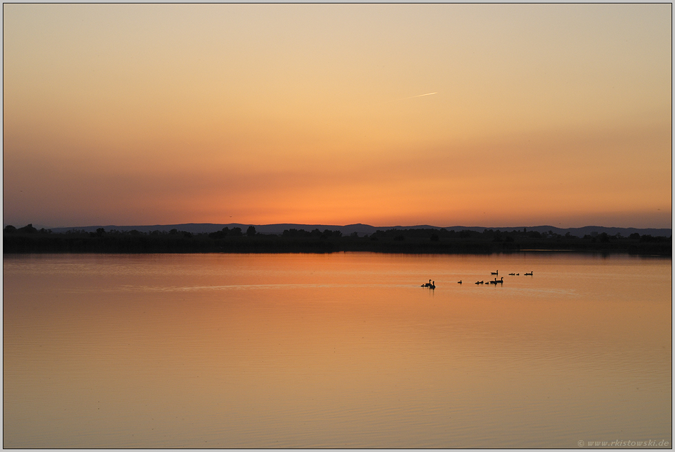 ein Tag geht zu Ende... Sonnenuntergang *am See*