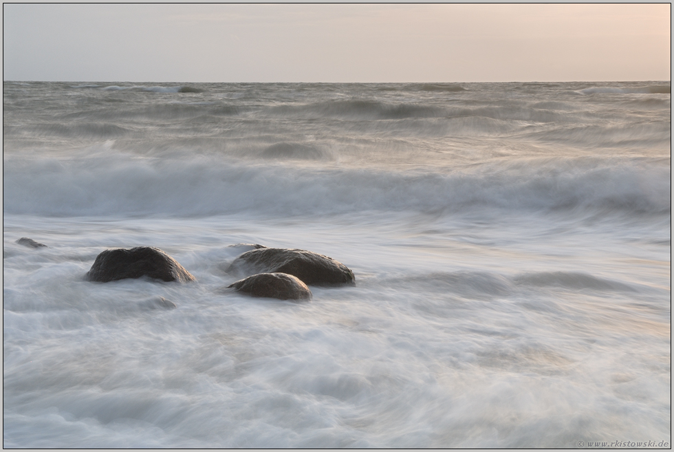 Schaumbad... Ostseebrandung *Ahrenshoop*