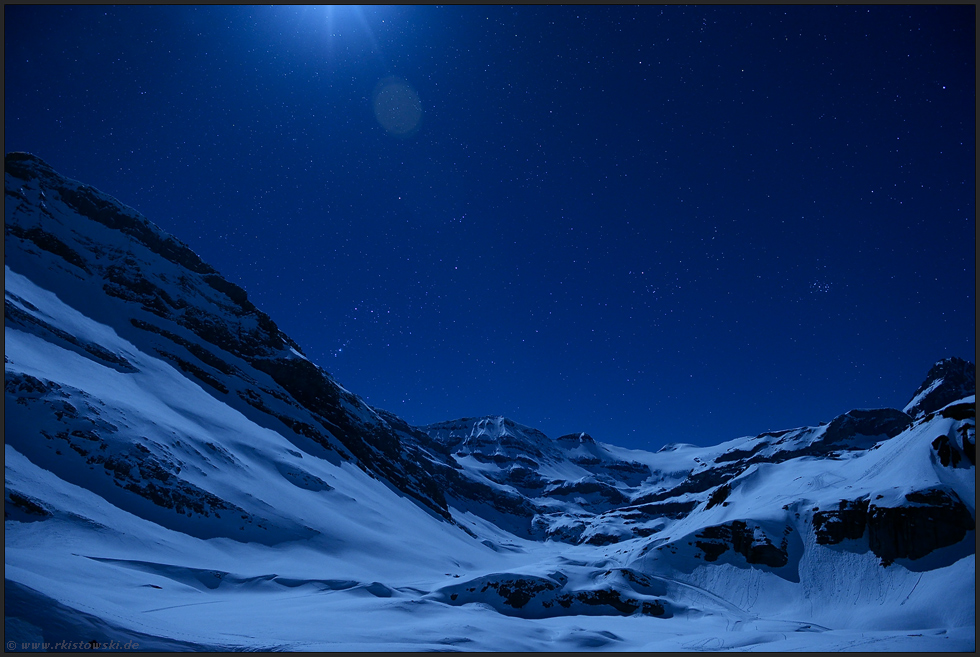 im Mondschein... Alpenpass *Hochalpen*