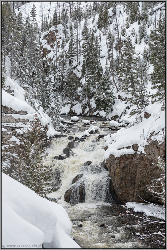 Firehole Falls... Yellowstone National Park *Wyoming*