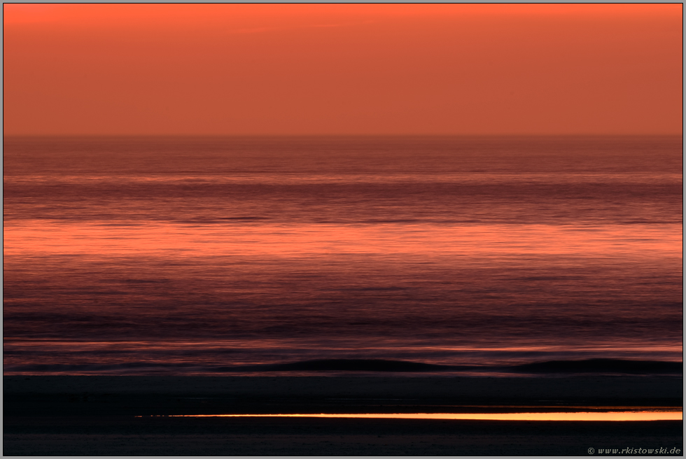 am Strand... Sonnenuntergang *Nordsee*