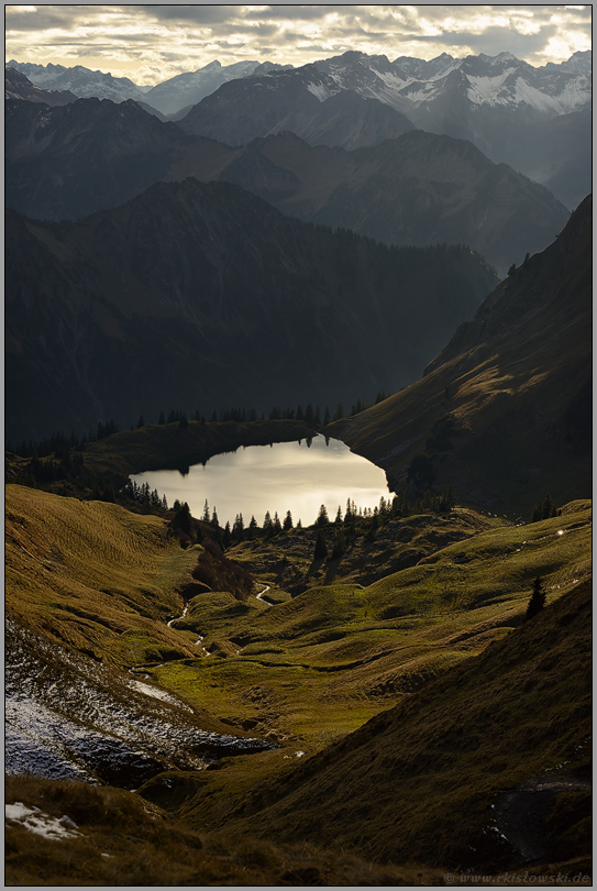 Alpenstimmung... Seealpsee *Allgäu*, Höfatsblick in den bayerischen Alpen