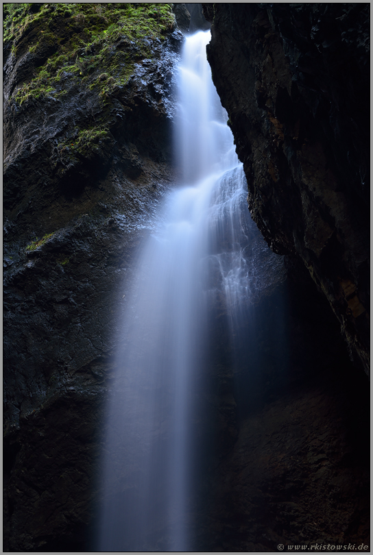 Wasserfall... Breitachklamm *Allgäu*, Naturdenkmal bei Oberstdorf