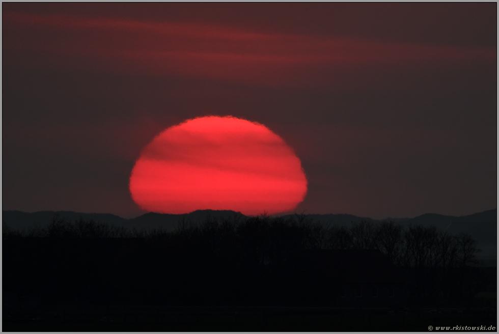 beeindruckend schön... Sonnenuntergang *Hitzeflimmern* über den Dünen