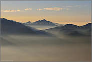 Streiflicht in den Bergen... Alpenpanorama *Kleinwalsertal*