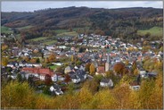 Ausblick vom Schieberg-Kreuz im Spätherbst... Balve *Sauerland*